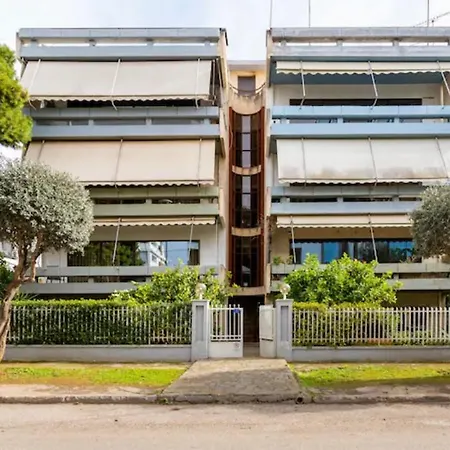 βright Walled Designed In Glyfada Center شقة أثينا