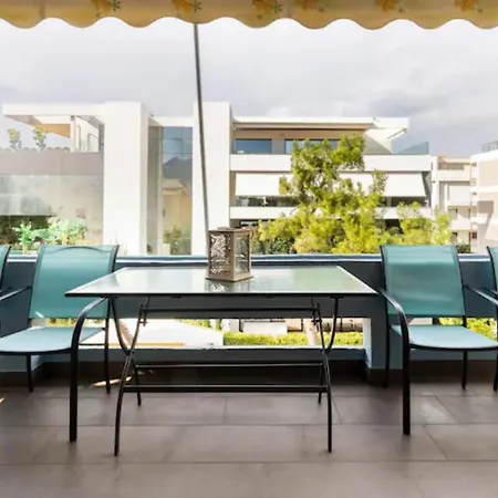 شقة βright Walled Designed In Glyfada Center أثينا